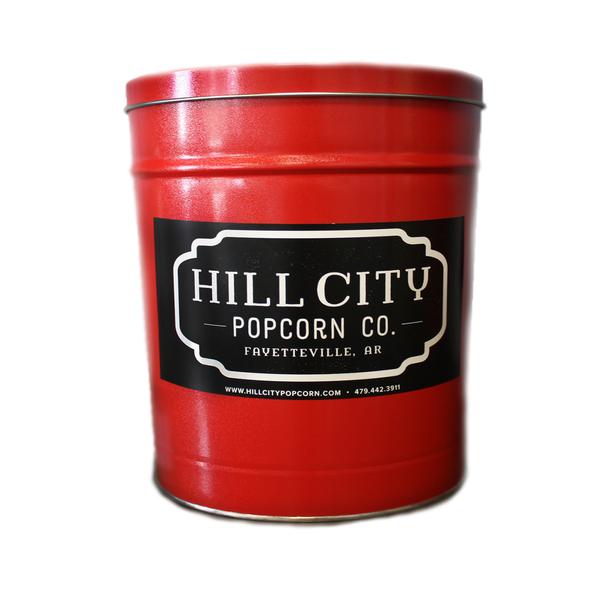 Hill City Popcorn Co. | Red & White Popcorn Tins
