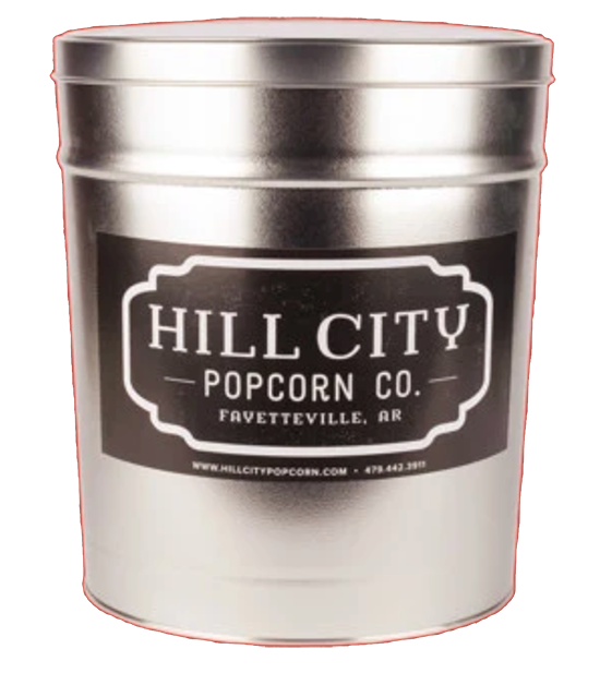 Hill City Popcorn | Gallon Sized Tin